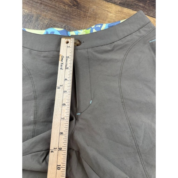 Title Nine Diana's‎ Womens Sz 6 Gray Walking Hiking Shorts  USA Made - Picture 6 of 6